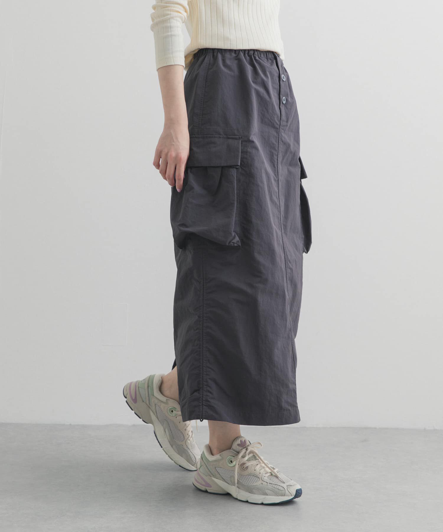 URBAN RESEARCH DOORS「『別注』Snow Peak Apparel&times;DOORS　 NYLON WASHER SKIRT」|スカート|