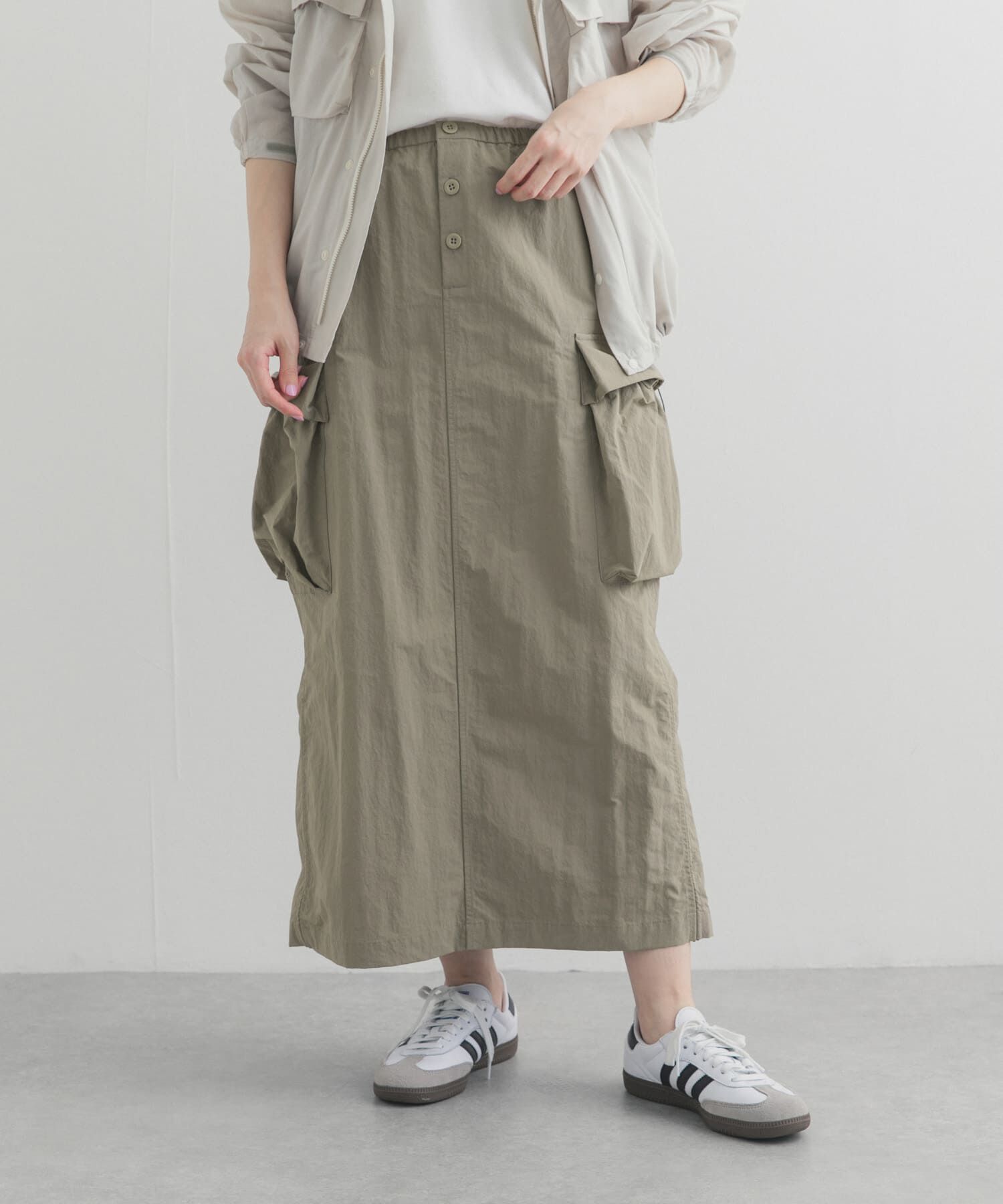 URBAN RESEARCH DOORS「『別注』Snow Peak Apparel&times;DOORS　 NYLON WASHER SKIRT」|スカート|