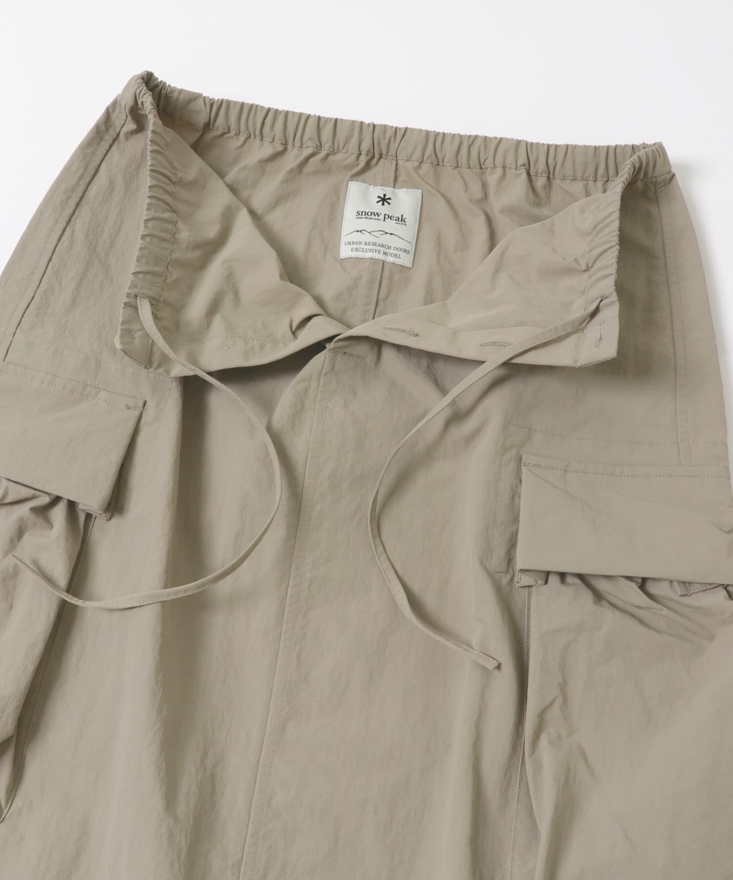 URBAN RESEARCH DOORS「『別注』Snow Peak Apparel&times;DOORS　 NYLON WASHER SKIRT」|スカート|