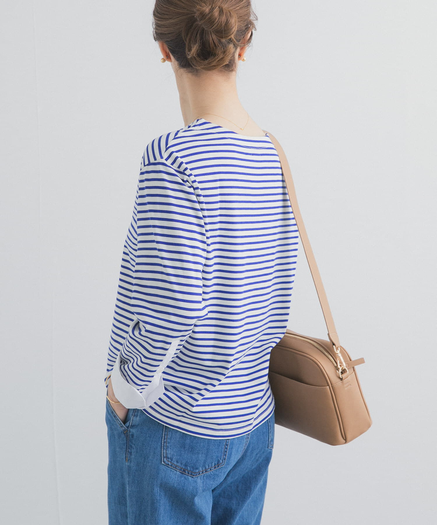URBAN RESEARCH DOORS「カフスドッキングボーダープルオーバー」|Tシャツ・カットソー|