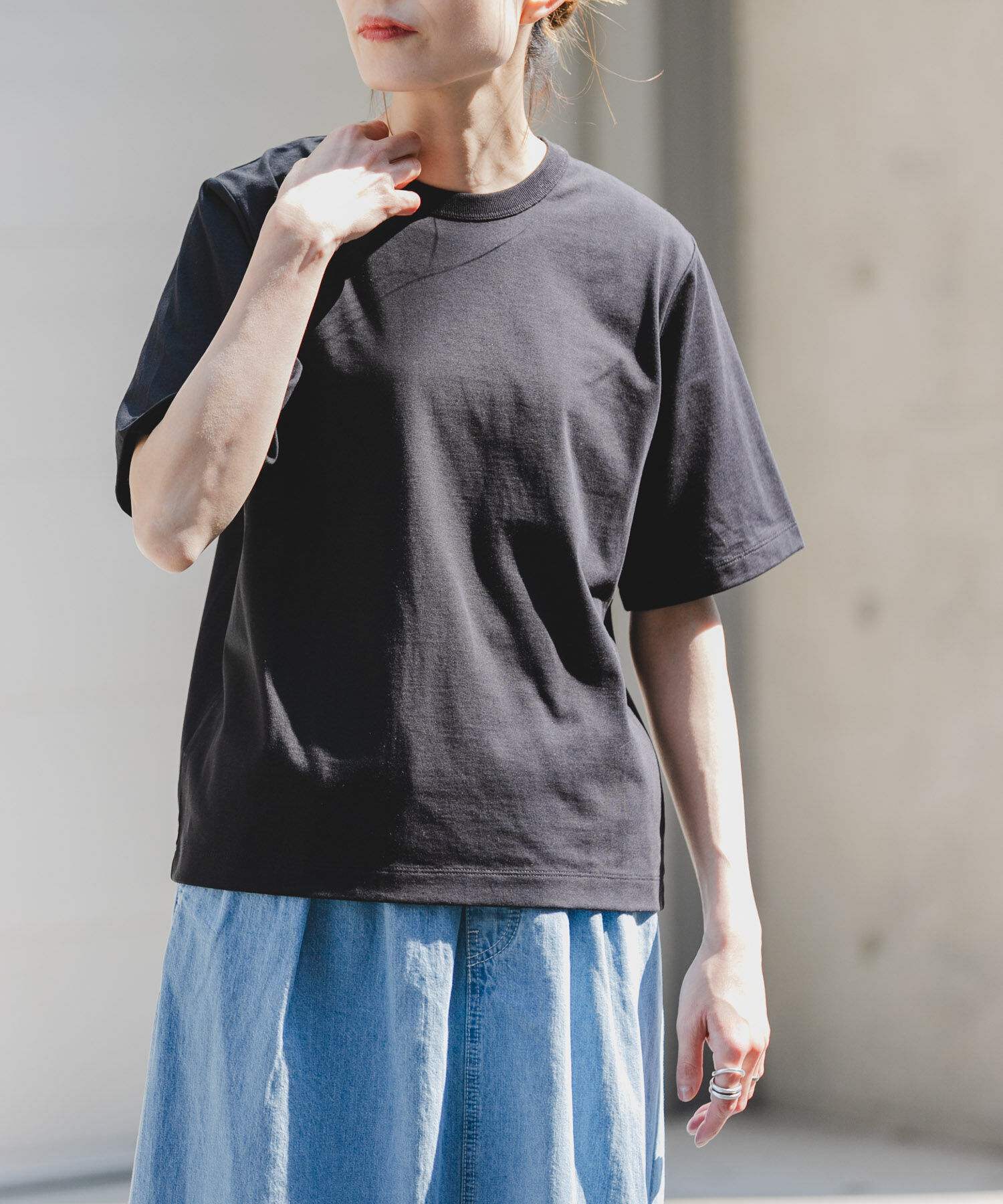 URBAN RESEARCH DOORS「FORK&SPOON　BASIC5/S T-SHIRTS」|Tシャツ・カットソー|