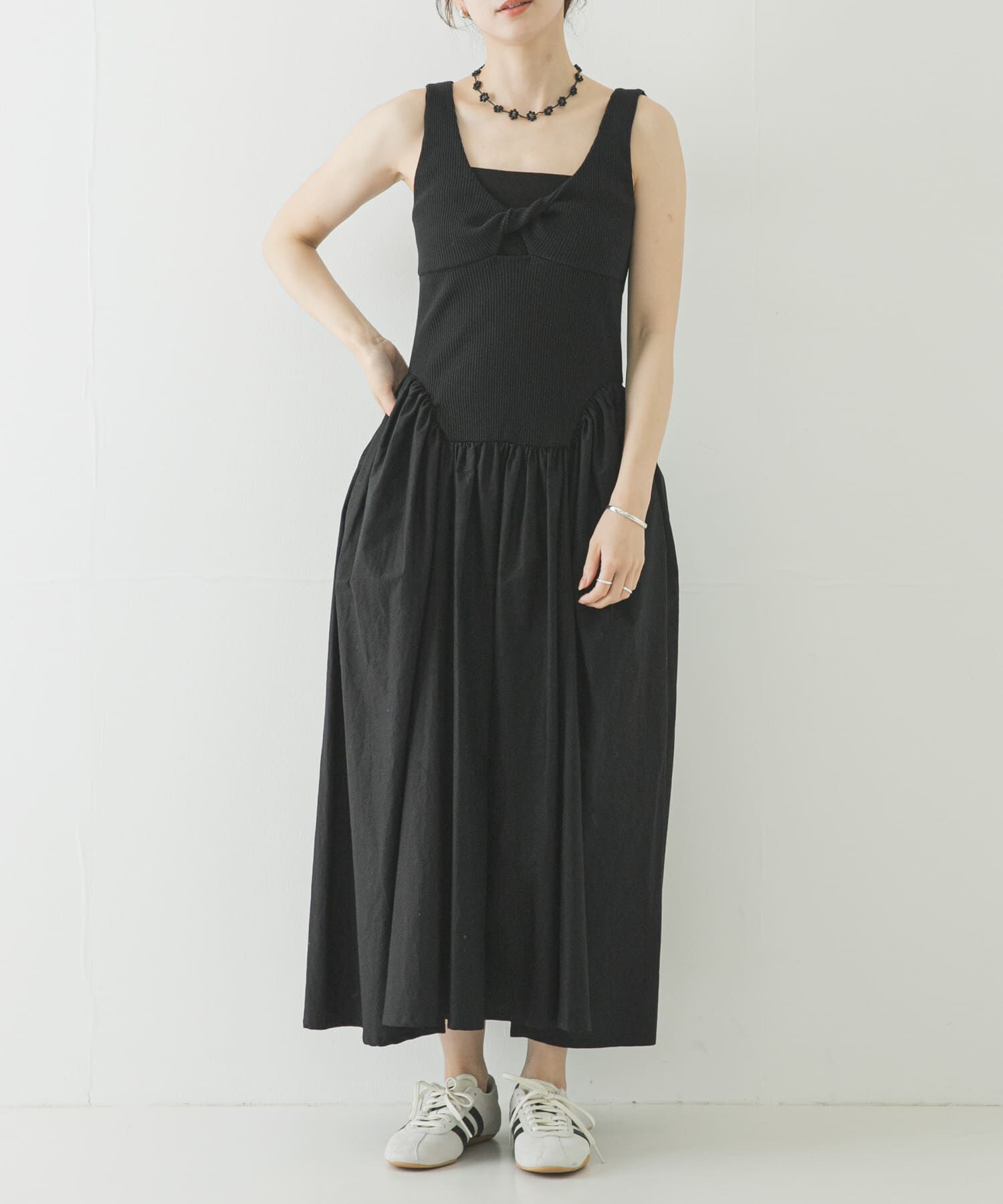 URBAN RESEARCH「ESTHE　RIB POPLIN DRESS」|ワンピース|