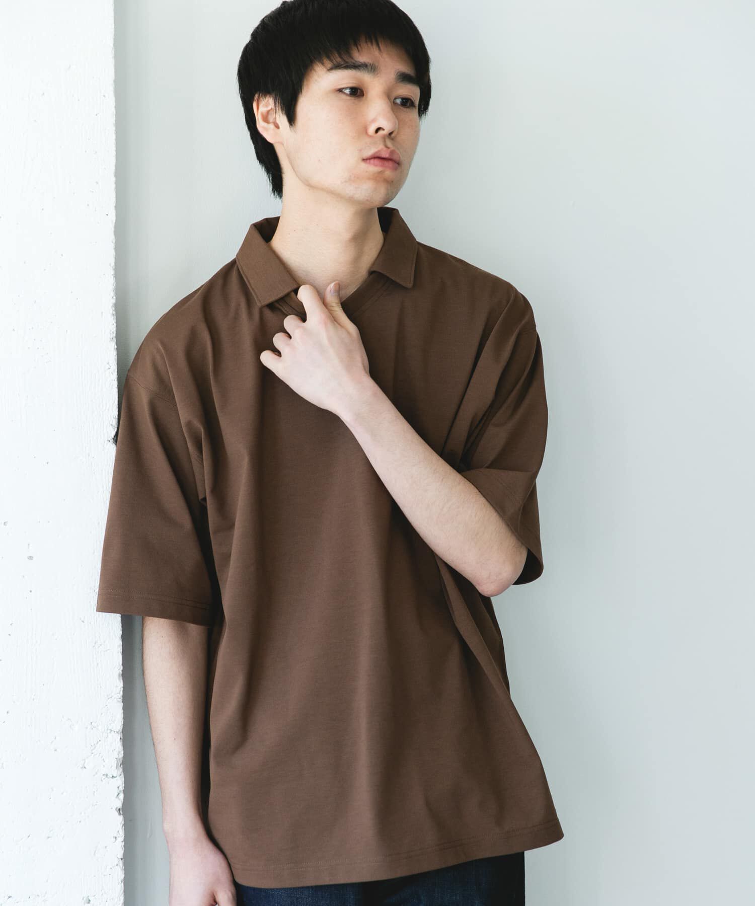 URBAN RESEARCH DOORS「『吸水速乾/防ｼﾜ/抗ﾋﾟﾘﾝｸﾞ/UVｶｯﾄ/ｲｰｼﾞｰｹｱ』DRYMIX Vﾈｯ  」|Tシャツ・カットソー|