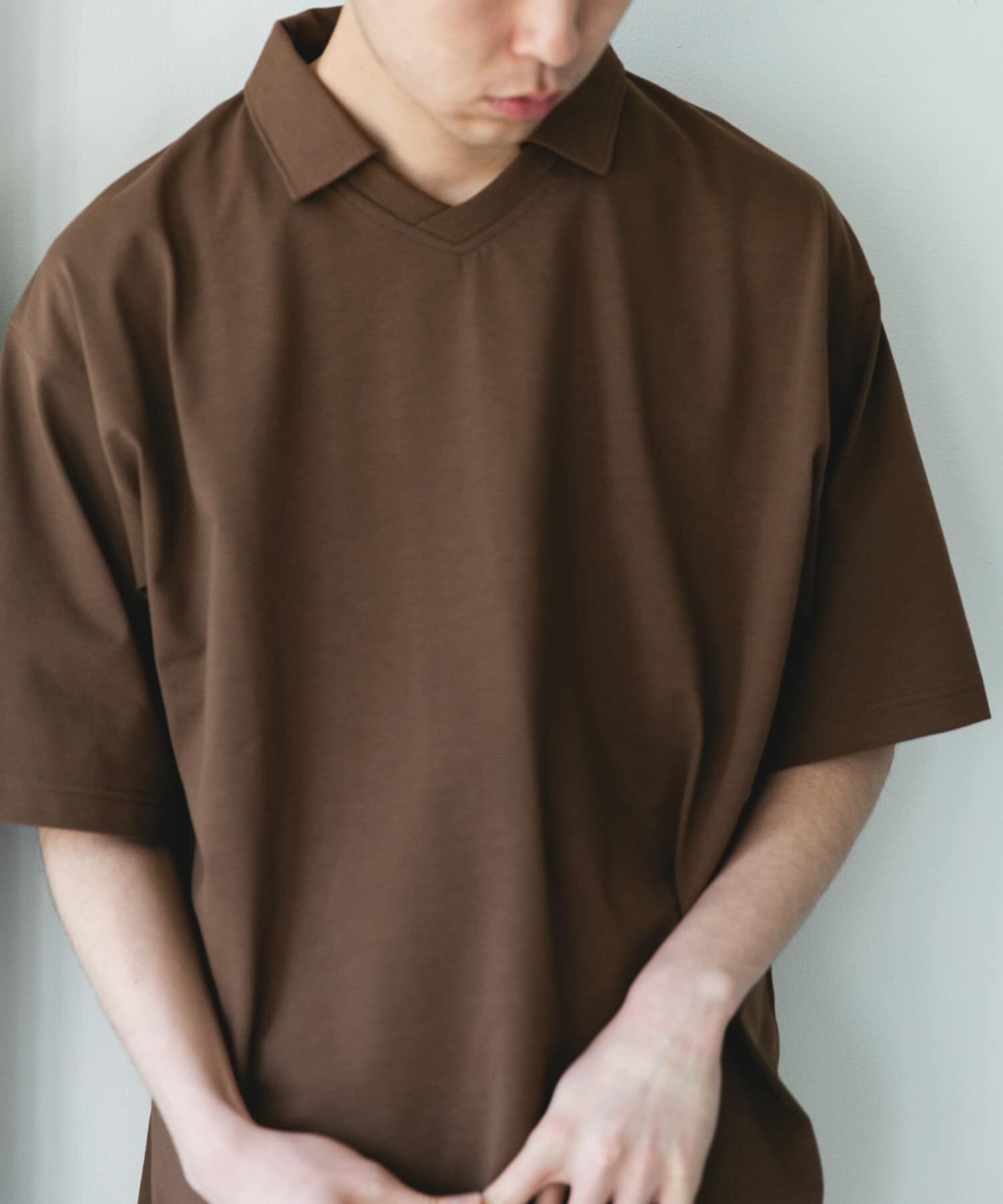 URBAN RESEARCH DOORS「『吸水速乾/防ｼﾜ/抗ﾋﾟﾘﾝｸﾞ/UVｶｯﾄ/ｲｰｼﾞｰｹｱ』DRYMIX Vﾈｯ  」|Tシャツ・カットソー|