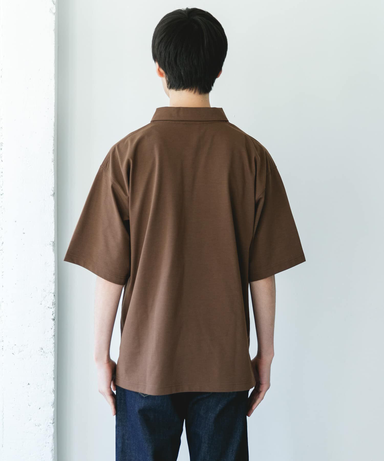 URBAN RESEARCH DOORS「『吸水速乾/防ｼﾜ/抗ﾋﾟﾘﾝｸﾞ/UVｶｯﾄ/ｲｰｼﾞｰｹｱ』DRYMIX Vﾈｯ  」|Tシャツ・カットソー|