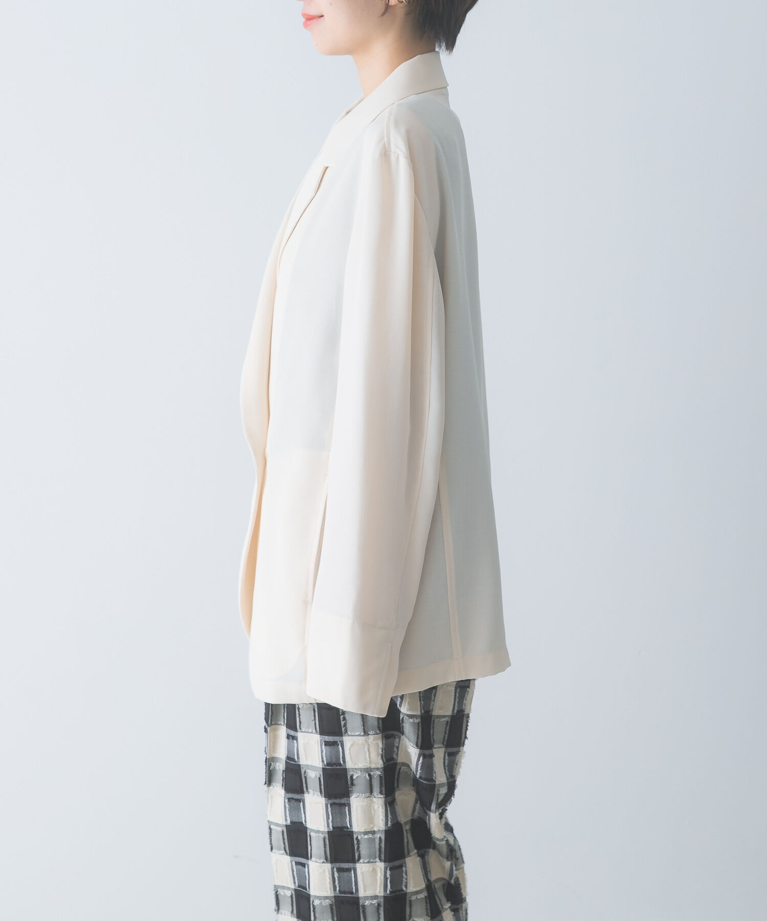 URBAN RESEARCH ROSSO「Mewl　シアーテーラードシャツジャケット」|その他|