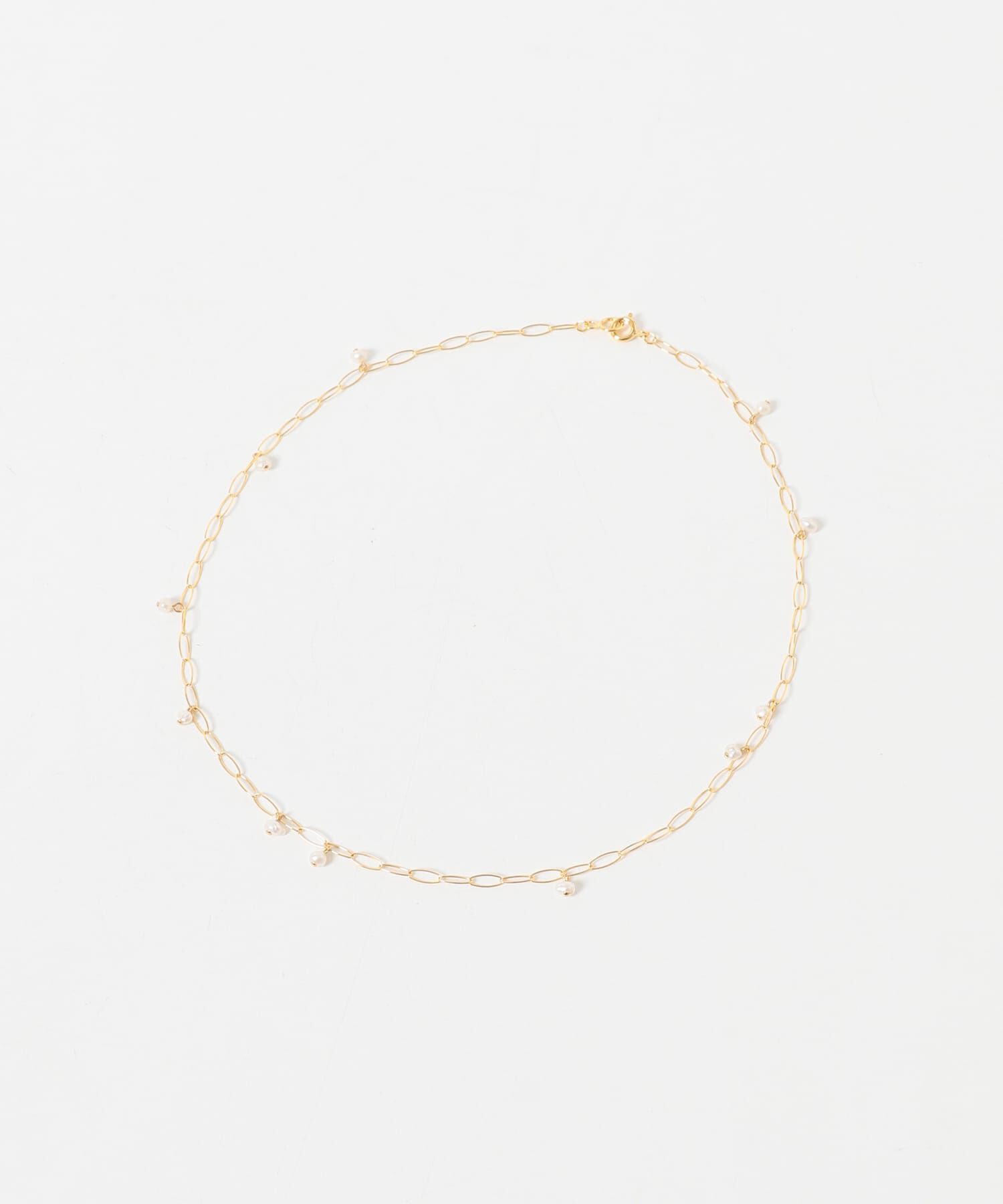 URBAN RESEARCH ROSSO「LAPUIS　SV PETIT STONE NECKLACE」|ネックレス|ホワイト系その他
