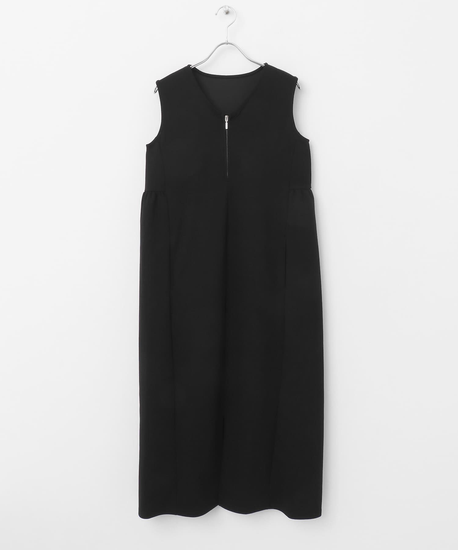 SENSE OF PLACE by URBAN RESEARCH「ZIPVネックカットワンピース」|ワンピース|