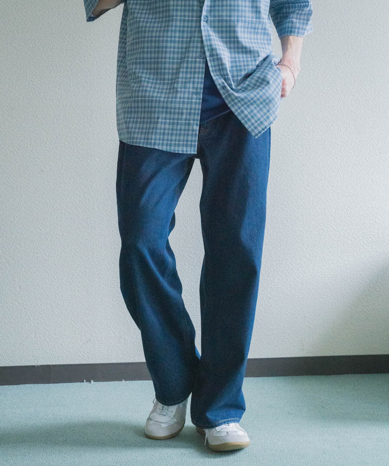 SENSE OF PLACE by URBAN RESEARCH「ストレートデニムパンツ」|デニム|