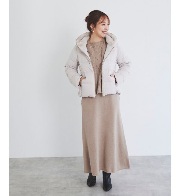 le.coeur blanc「ニットロングスカート」|スカート|