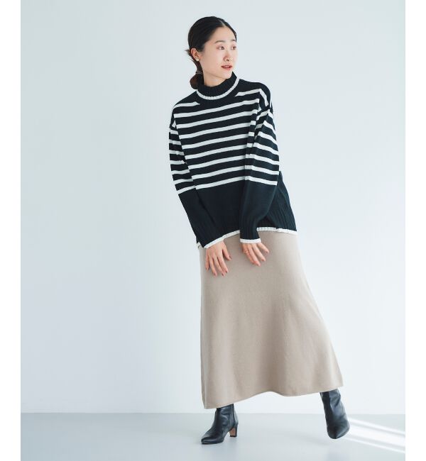 le.coeur blanc「ニットロングスカート」|スカート|