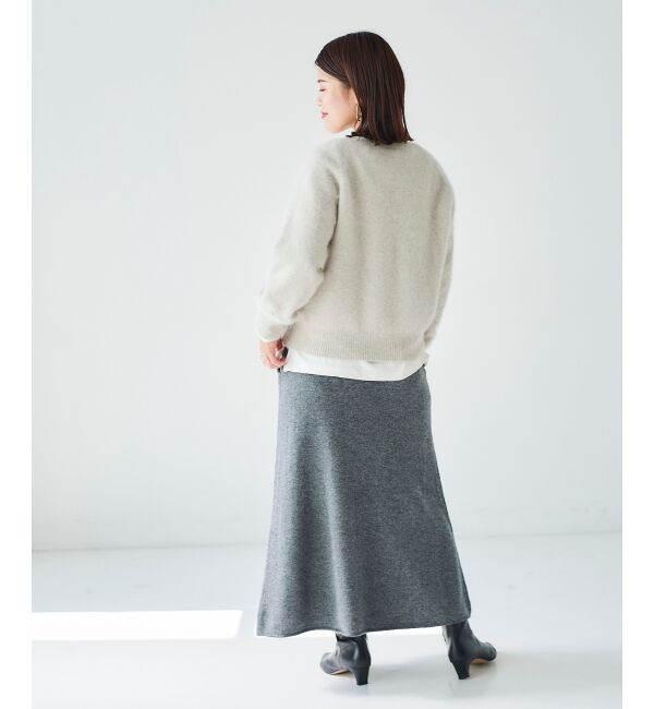 le.coeur blanc「ニットロングスカート」|スカート|