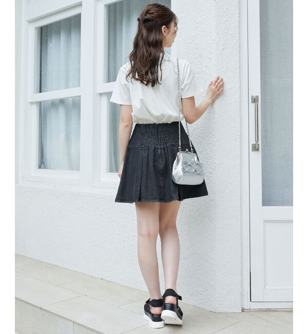 MAJESTICLEGON「ボックスプリーツミニスカパン」|その他|