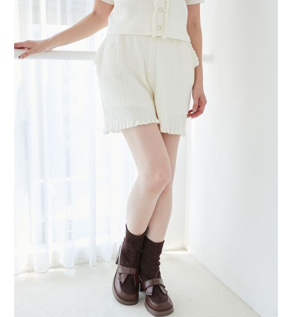  「ミニケーブルショートパンツ」|その他|