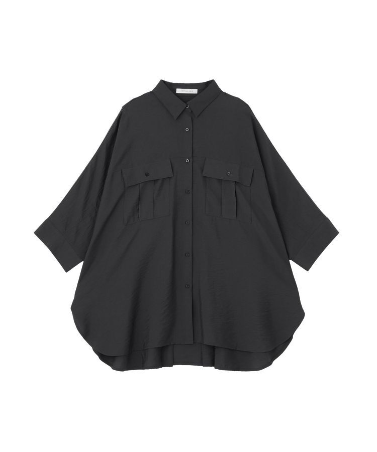 AMERICAN HOLIC「【WEB限定】接触冷感Wポケットシャツチュニック」|シャツ・ブラウス|