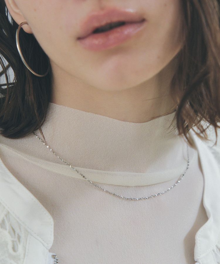 YECCA VECCA「ステンレスチェーンネックレス」|ネックレス|