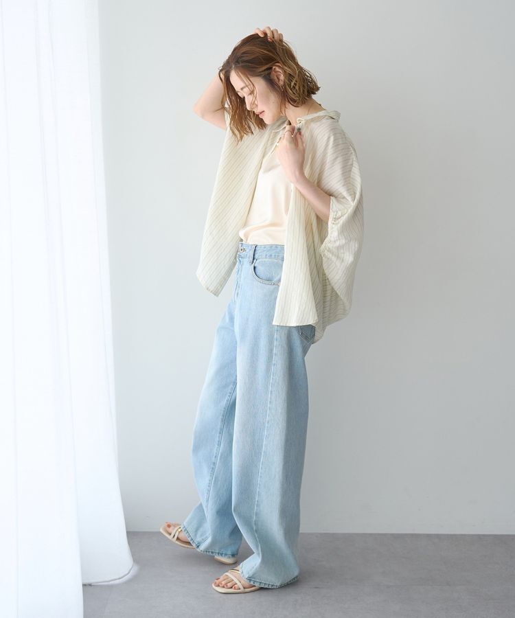 YECCA VECCA「【セットアップ可能】ストライプ柄シャツ」|シャツ・ブラウス|