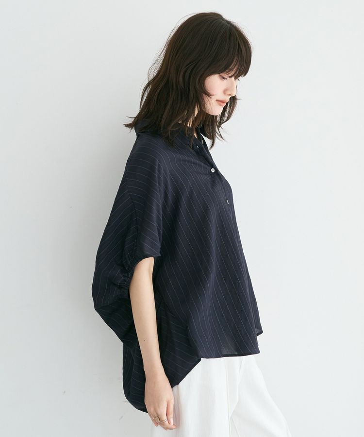 YECCA VECCA「【セットアップ可能】ストライプ柄シャツ」|シャツ・ブラウス|