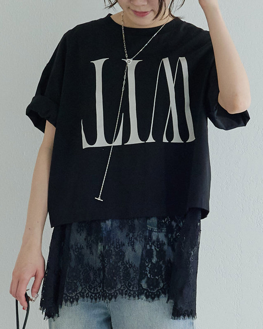  「【新色登場/WEB限定】リバースロゴTシャツ」|プルオーバー|