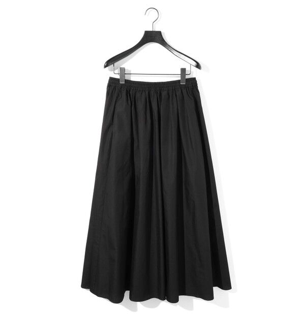 MIDIUMISOLID「MIDIUMISOLID for Ladies タックギャザーボリュームスカート」|スカート|