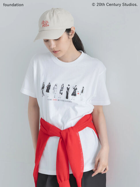 Te chichi「【プラダを着た悪魔】アンドレアTシャツ」|Tシャツ・カットソー|オフホワイト