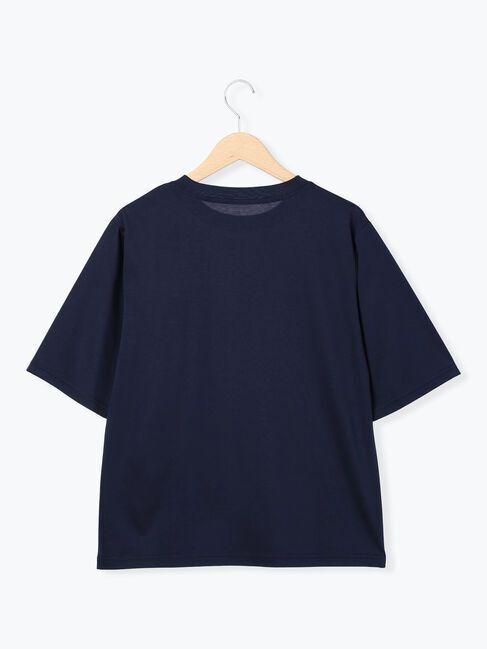 Samansa Mos2「刺繍&プリントロゴTシャツ」|Tシャツ・カットソー|