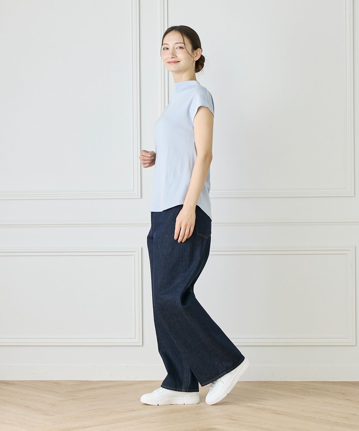 DAY by DAY it&rsquo;s international「ボトルネックカットソー《スビン綿MIXフライス》」|Tシャツ・カットソー|