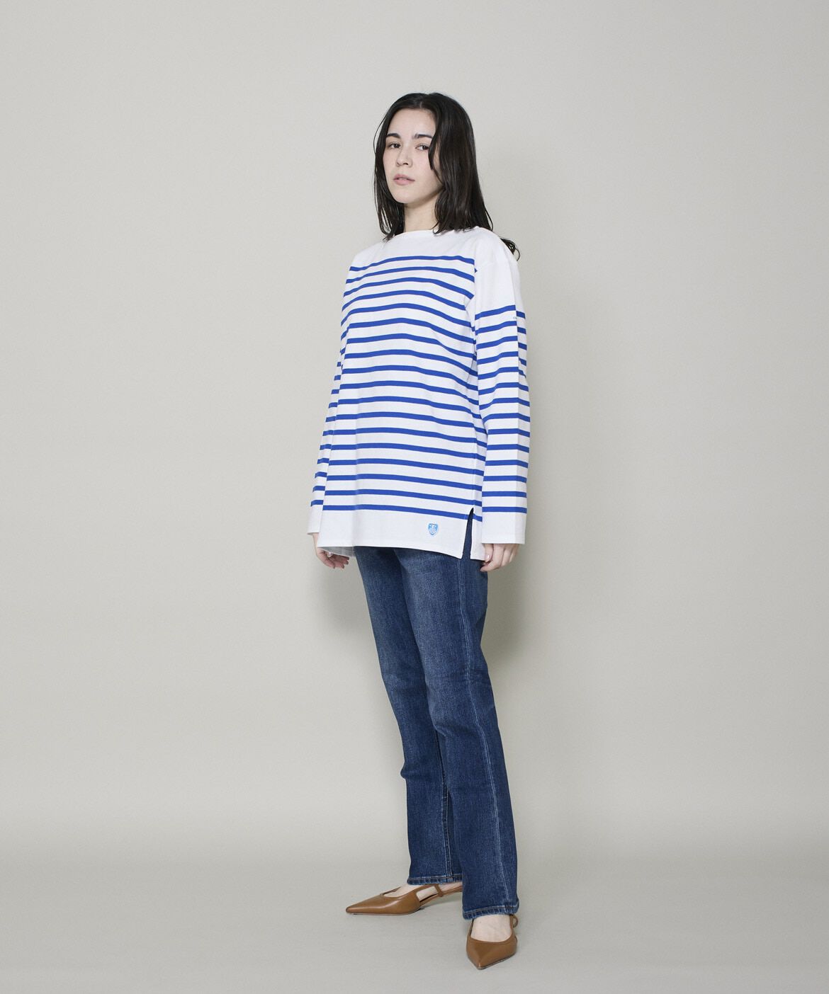 INED「バスクシャツ《ORCIVAL》」|Tシャツ・カットソー|