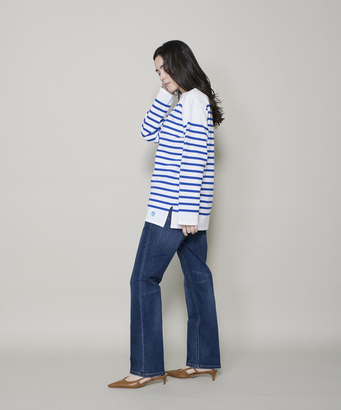INED「バスクシャツ《ORCIVAL》」|Tシャツ・カットソー|