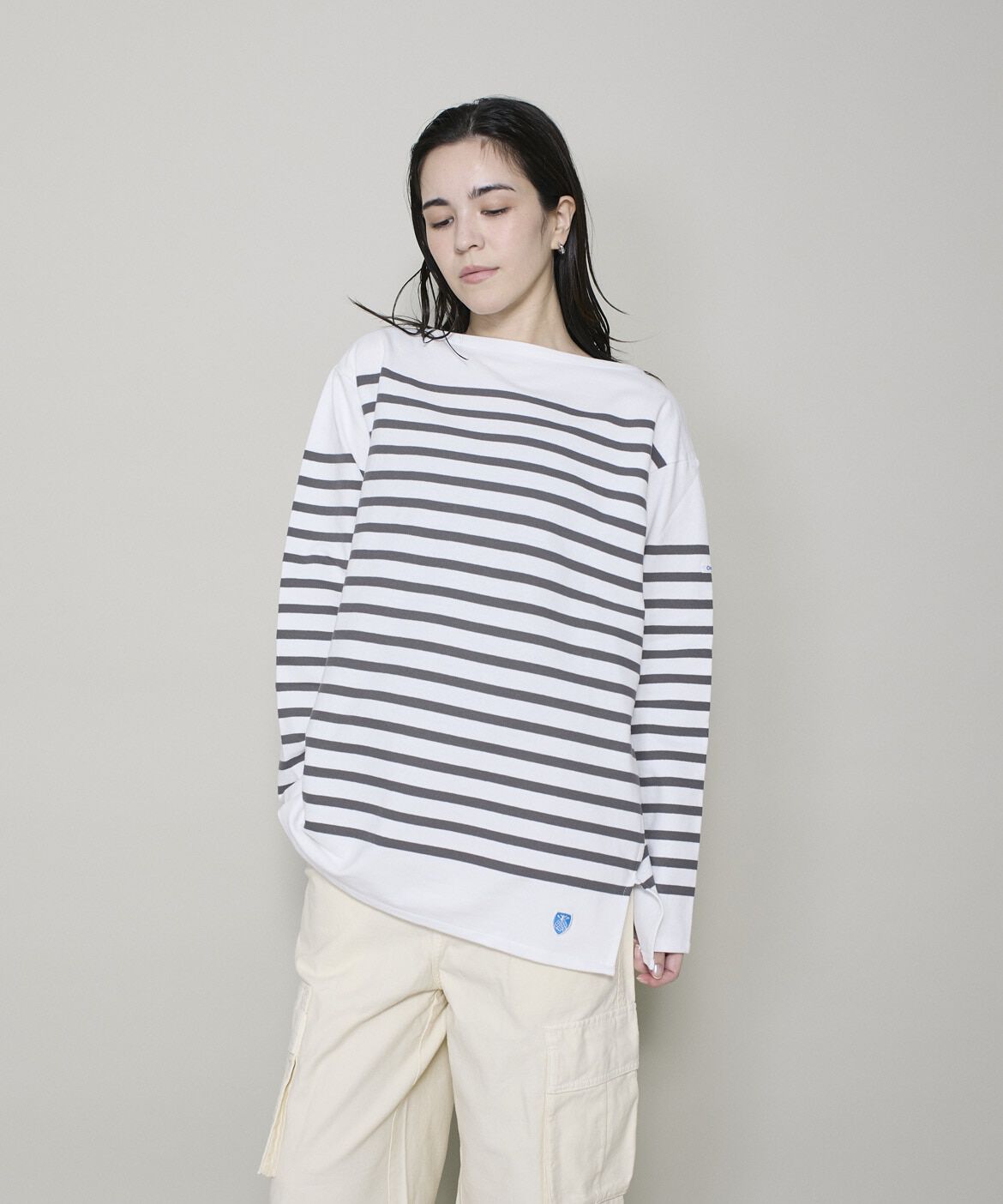 INED「バスクシャツ《ORCIVAL》」|Tシャツ・カットソー|