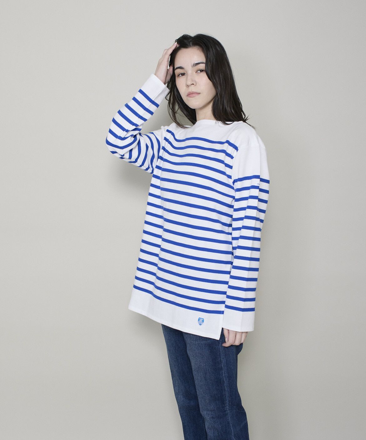 INED「バスクシャツ《ORCIVAL》」|Tシャツ・カットソー|