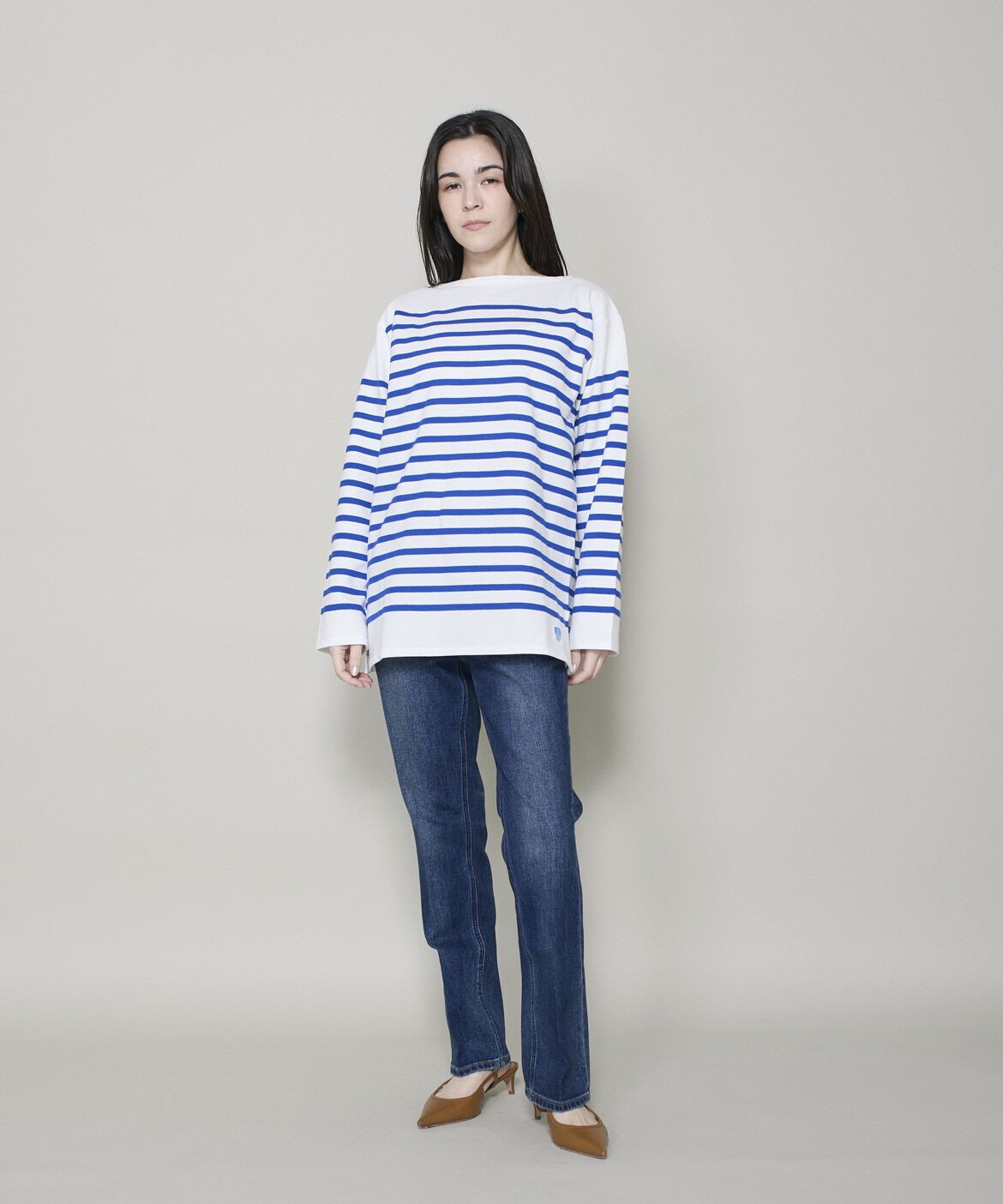 INED「バスクシャツ《ORCIVAL》」|Tシャツ・カットソー|