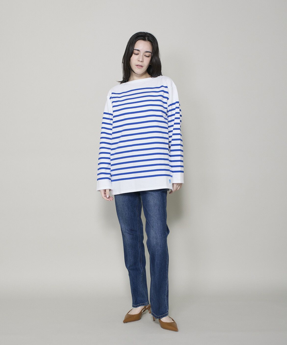 INED「バスクシャツ《ORCIVAL》」|Tシャツ・カットソー|