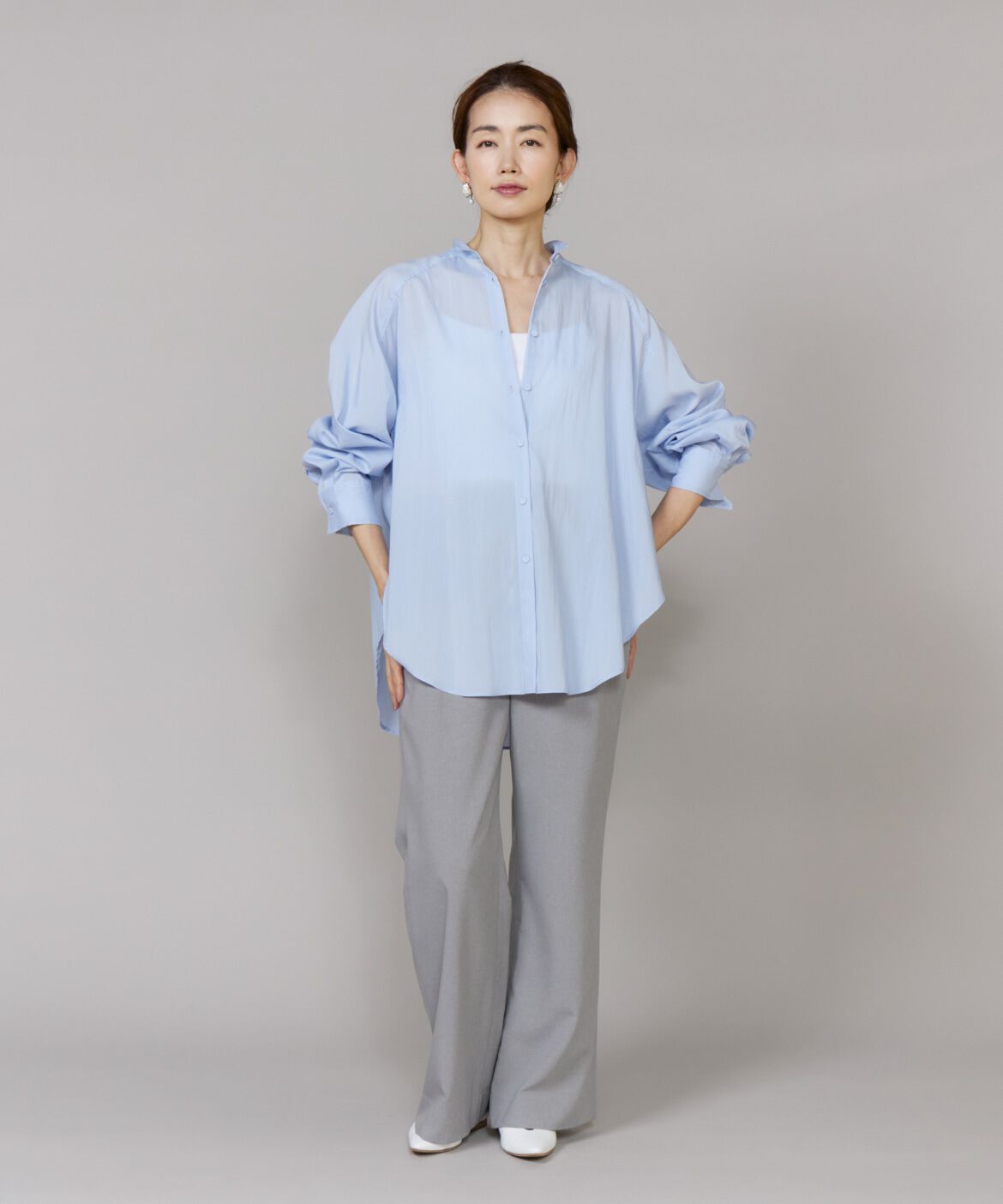 Le Souk「《大きいサイズ》ロングシャツ」|シャツ・ブラウス|