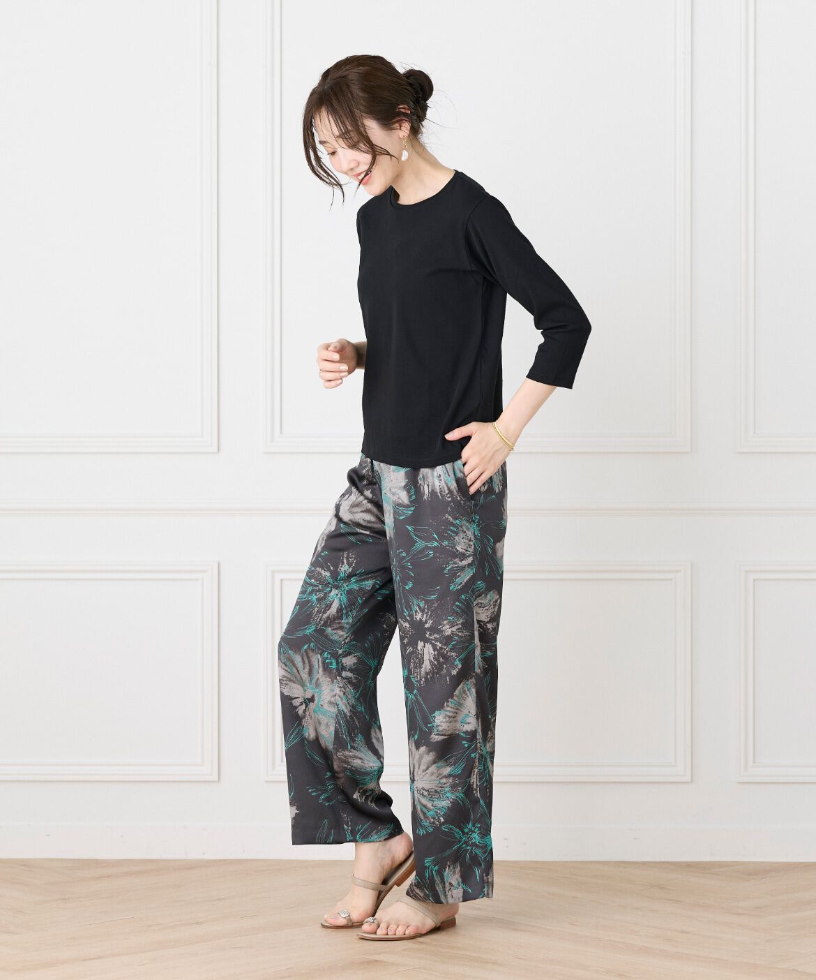 7-IDconcept.「《大きいサイズ》7分袖Tシャツ《日本製》」|Tシャツ・カットソー|