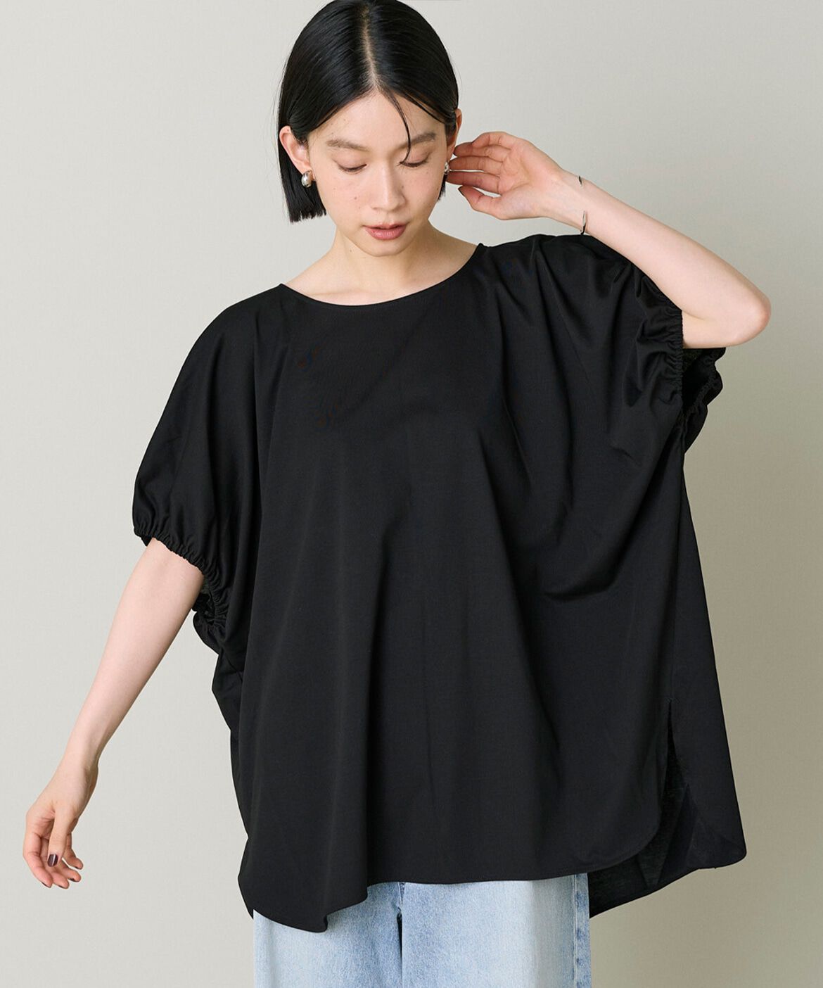 DAY by DAY it&rsquo;s international「ギャザー袖カットプルオーバー」|Tシャツ・カットソー|