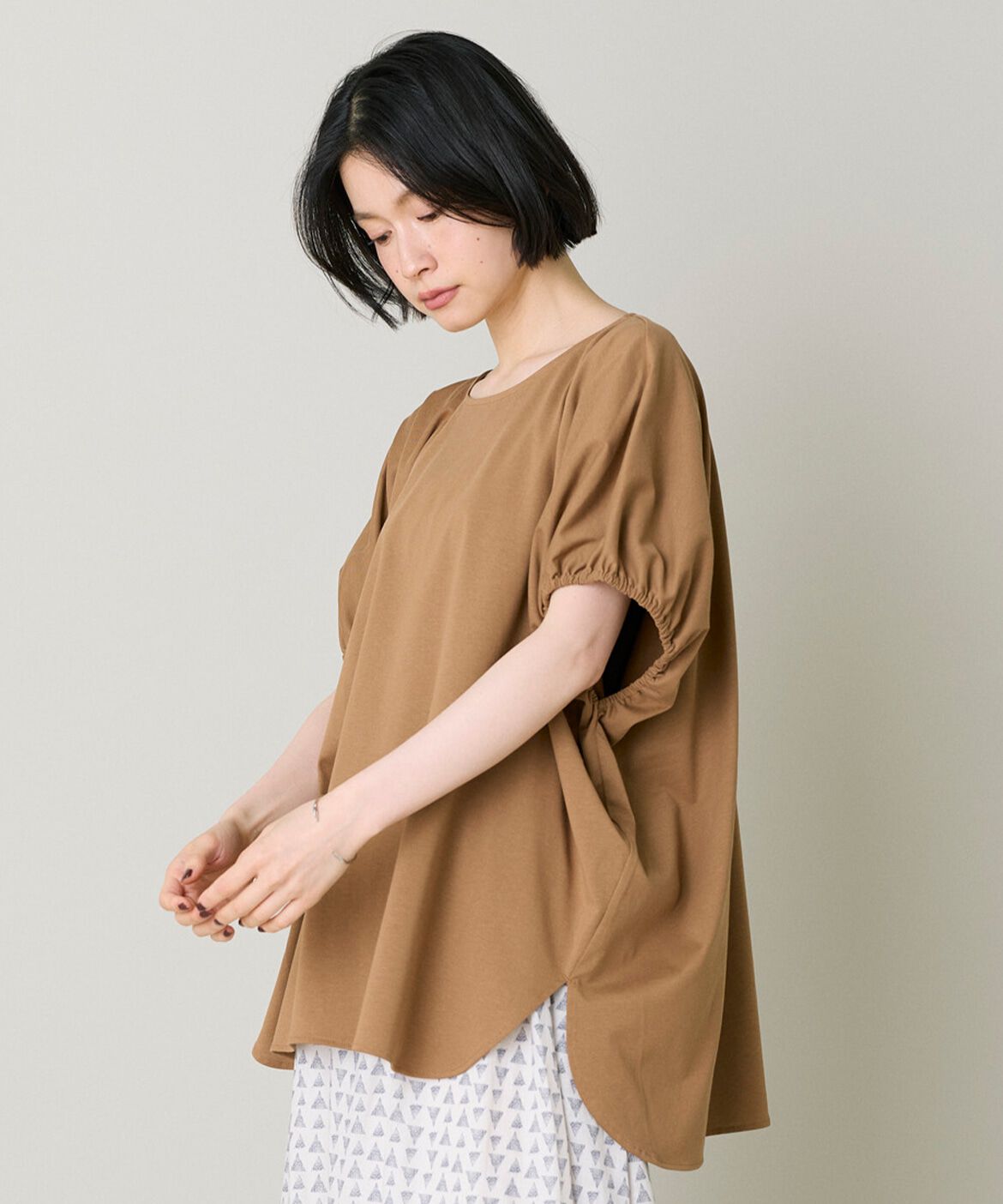 DAY by DAY it&rsquo;s international「ギャザー袖カットプルオーバー」|Tシャツ・カットソー|