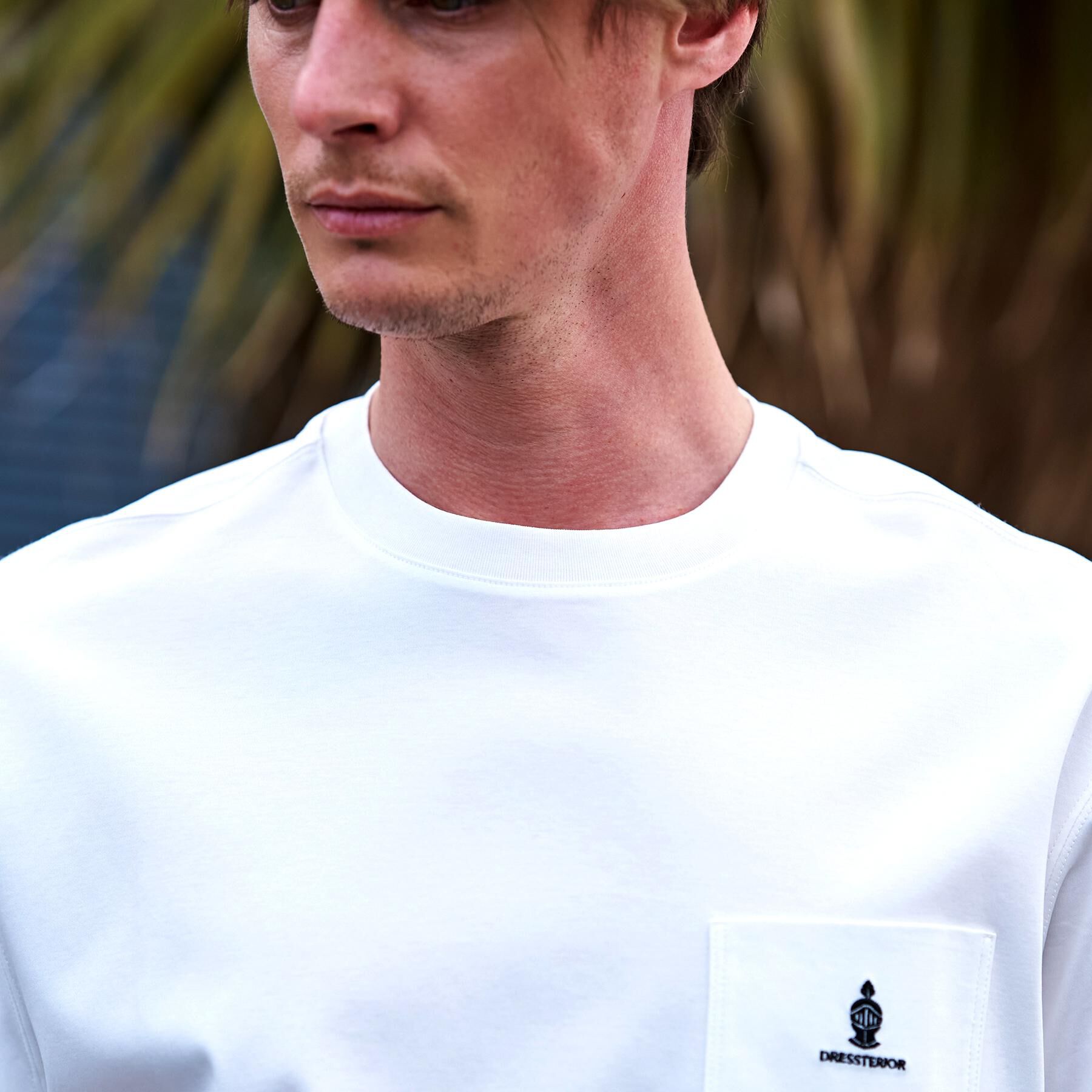 DRESSTERIOR「【接触冷感／抗菌防臭／消臭】ICE CLEAR COTTON オーバーフィットTシャツ」|Tシャツ・カットソー|