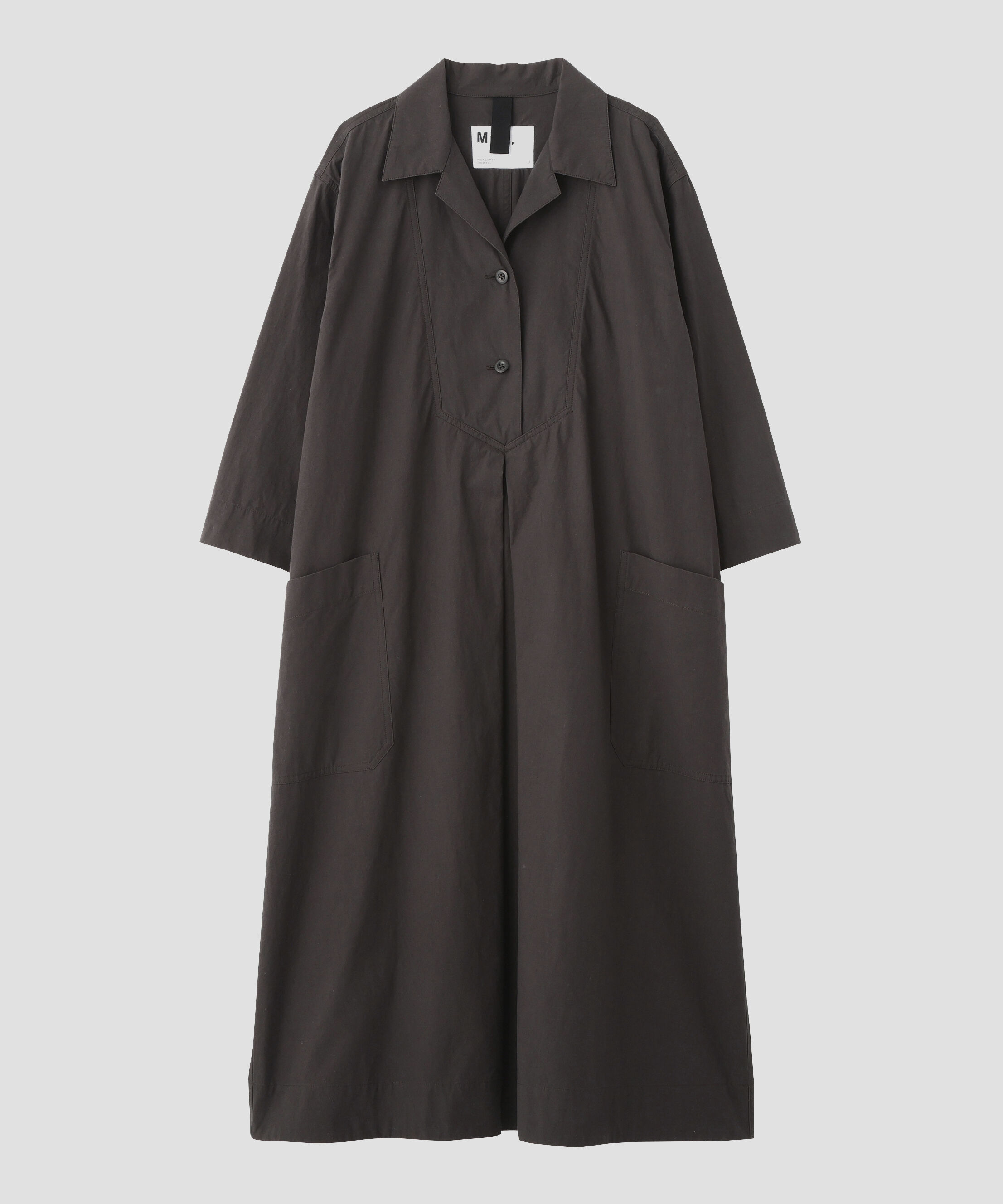 MHL.「WASHED COTTON POPLIN DRESS」|ワンピース|