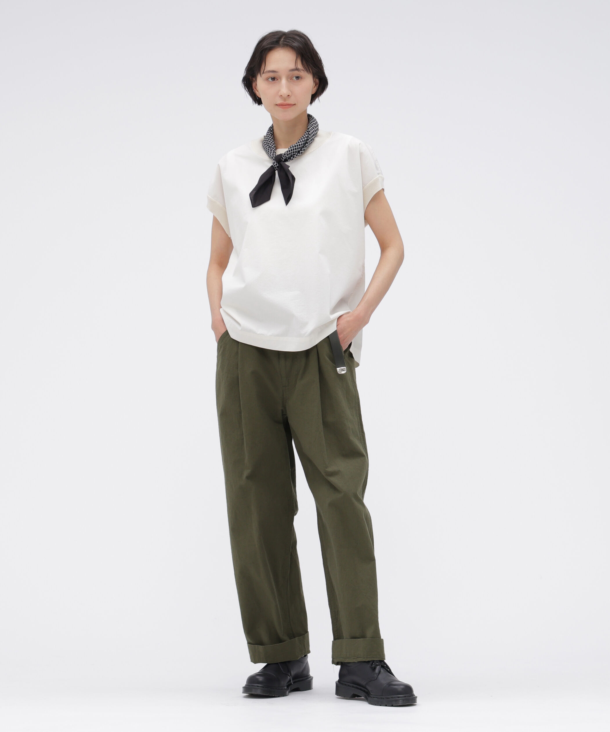 MHL.「COTTON LINEN TINY RIPSTOP TROUSERS」|その他|