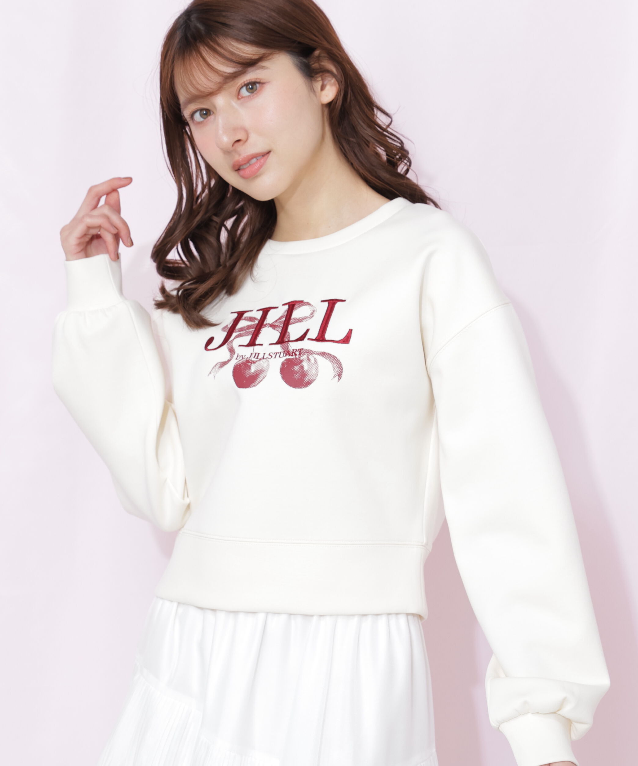  「チェリーロゴスウェット」|Tシャツ・カットソー|エクリュ