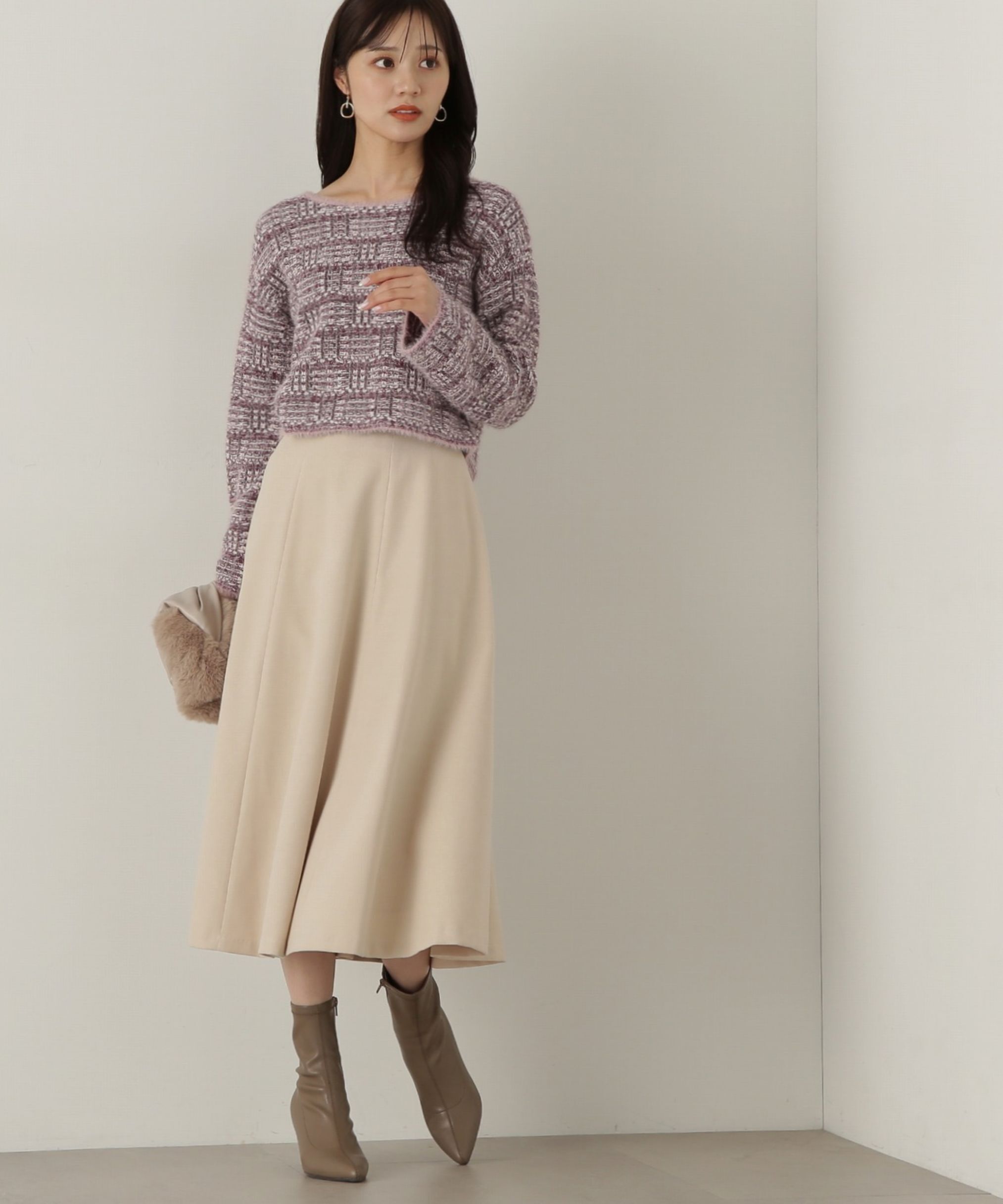PROPORTION BODY DRESSING「ソフトタッチフレアスカート」|スカート|
