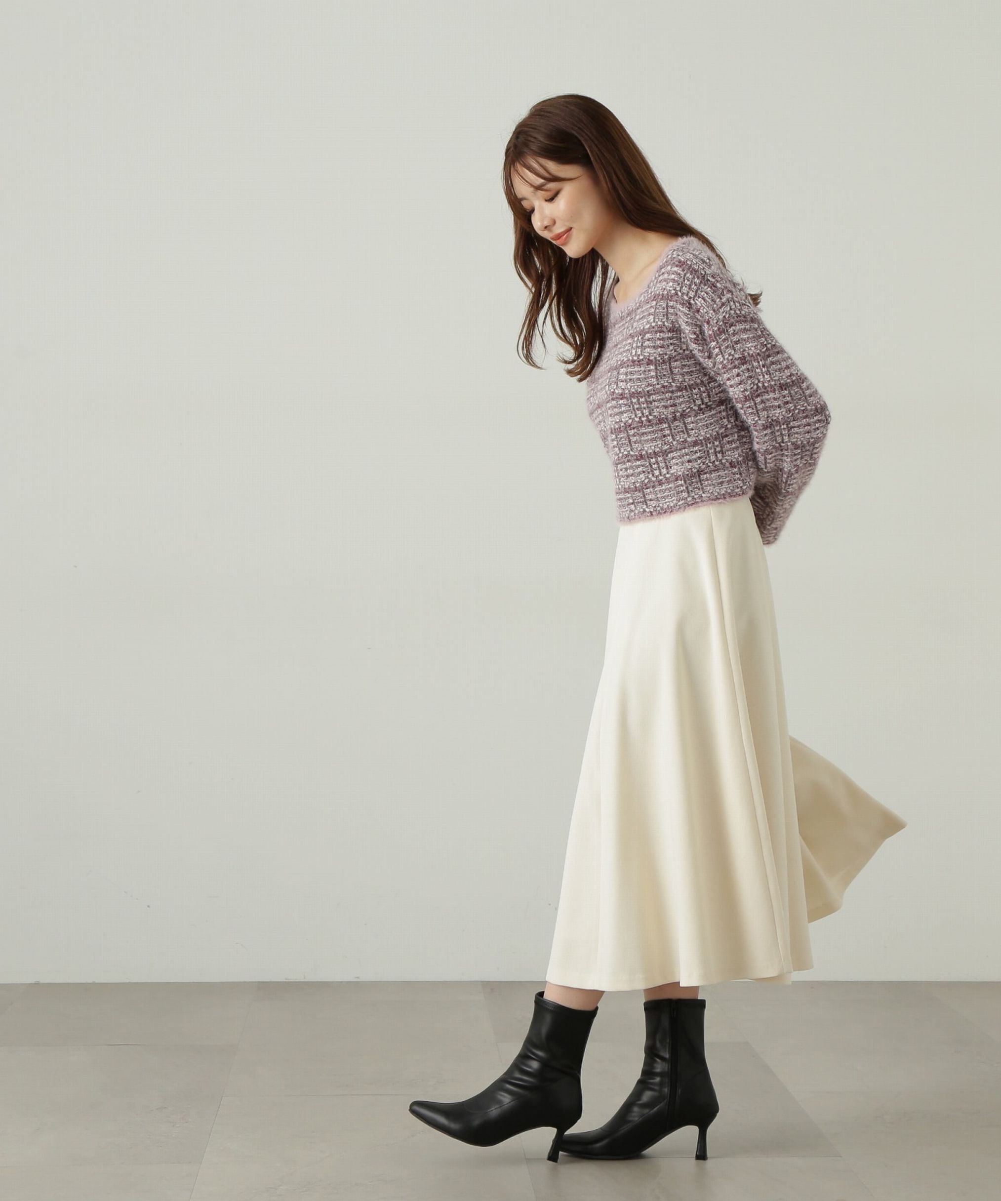 PROPORTION BODY DRESSING「ソフトタッチフレアスカート」|スカート|