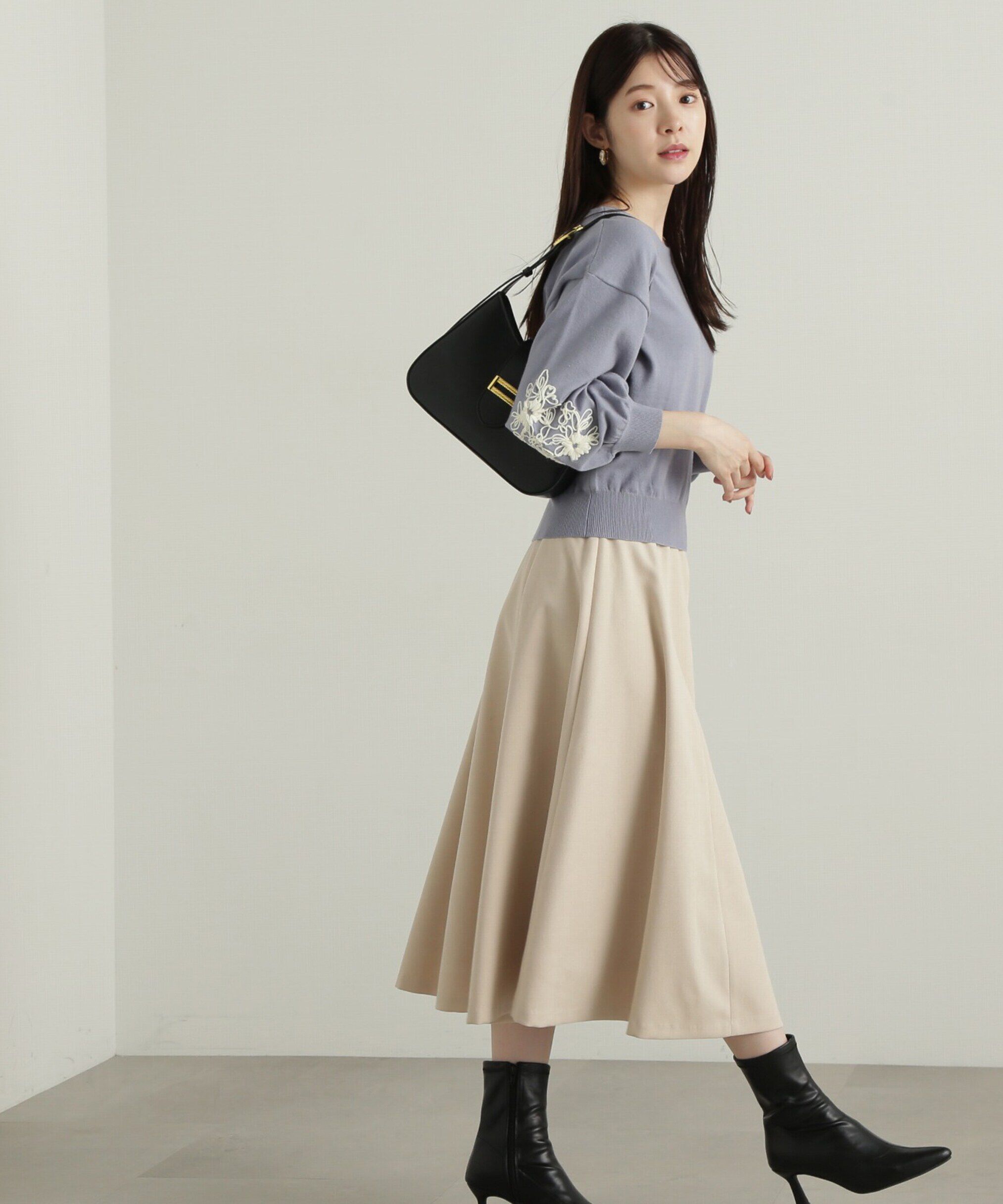 PROPORTION BODY DRESSING「ソフトタッチフレアスカート」|スカート|