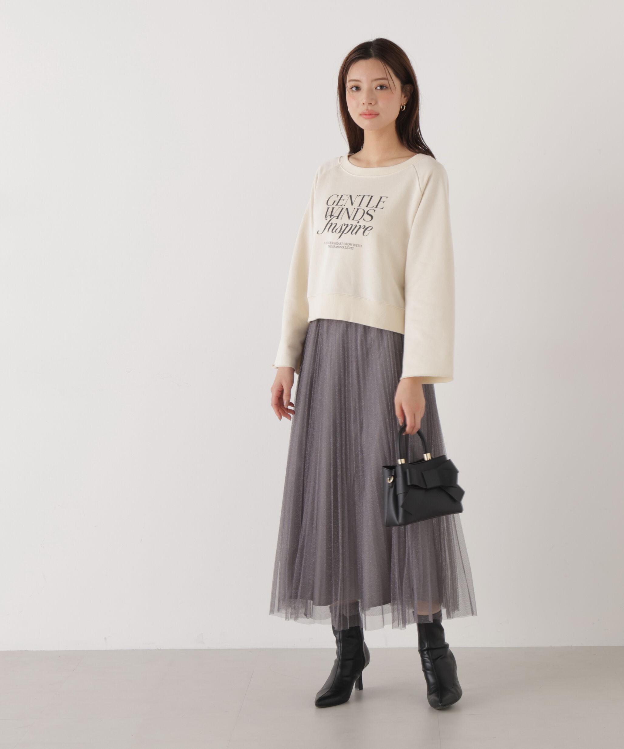 PROPORTION BODY DRESSING「《EDIT COLOGNE》ラメプリーツスカート26SS」|スカート|