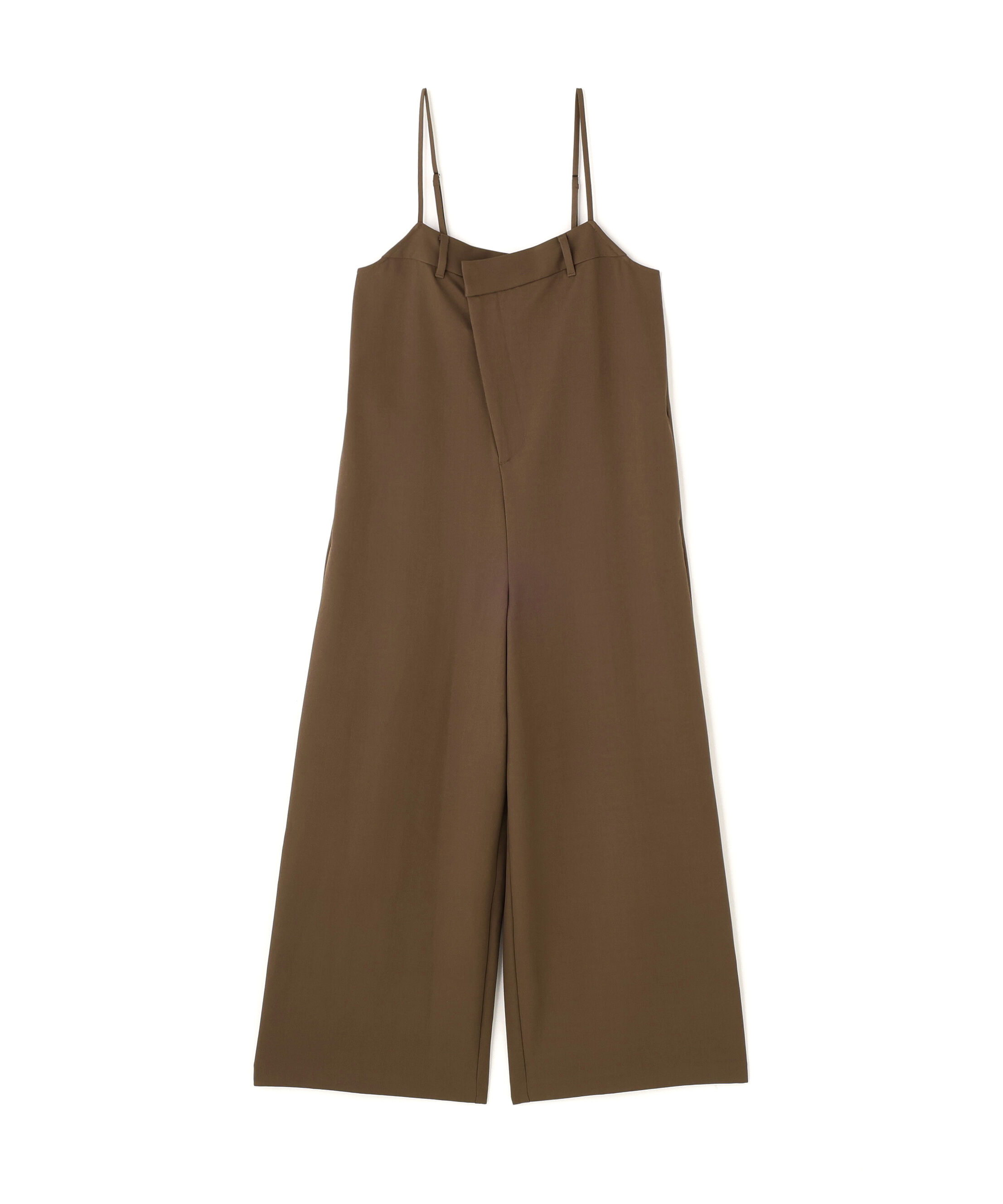 PROPORTION BODY DRESSING「〈a/mie〉バックタックサロペット 26SS」|ワンピース|