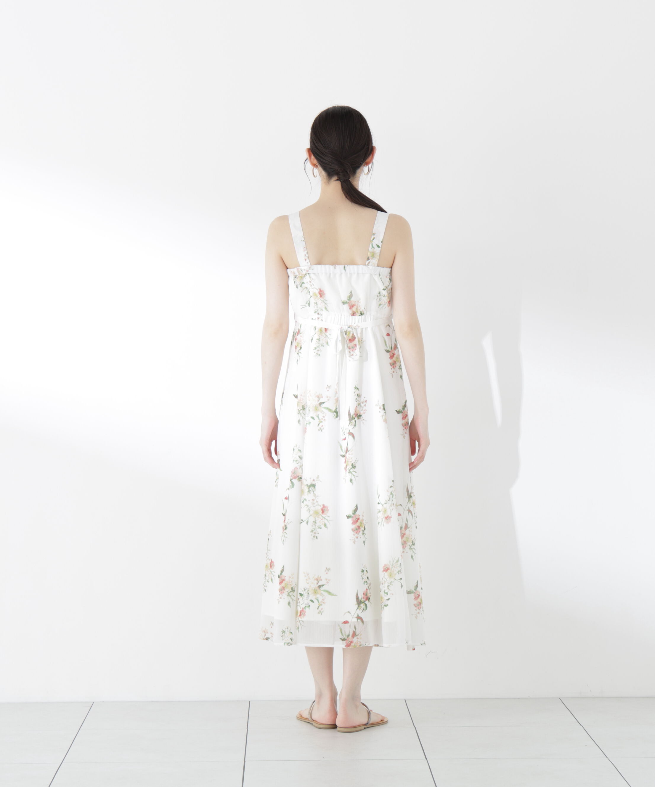 PROPORTION BODY DRESSING「＜青島心さん着用＞ボタニカル花柄キャミワンピース」|ワンピース|