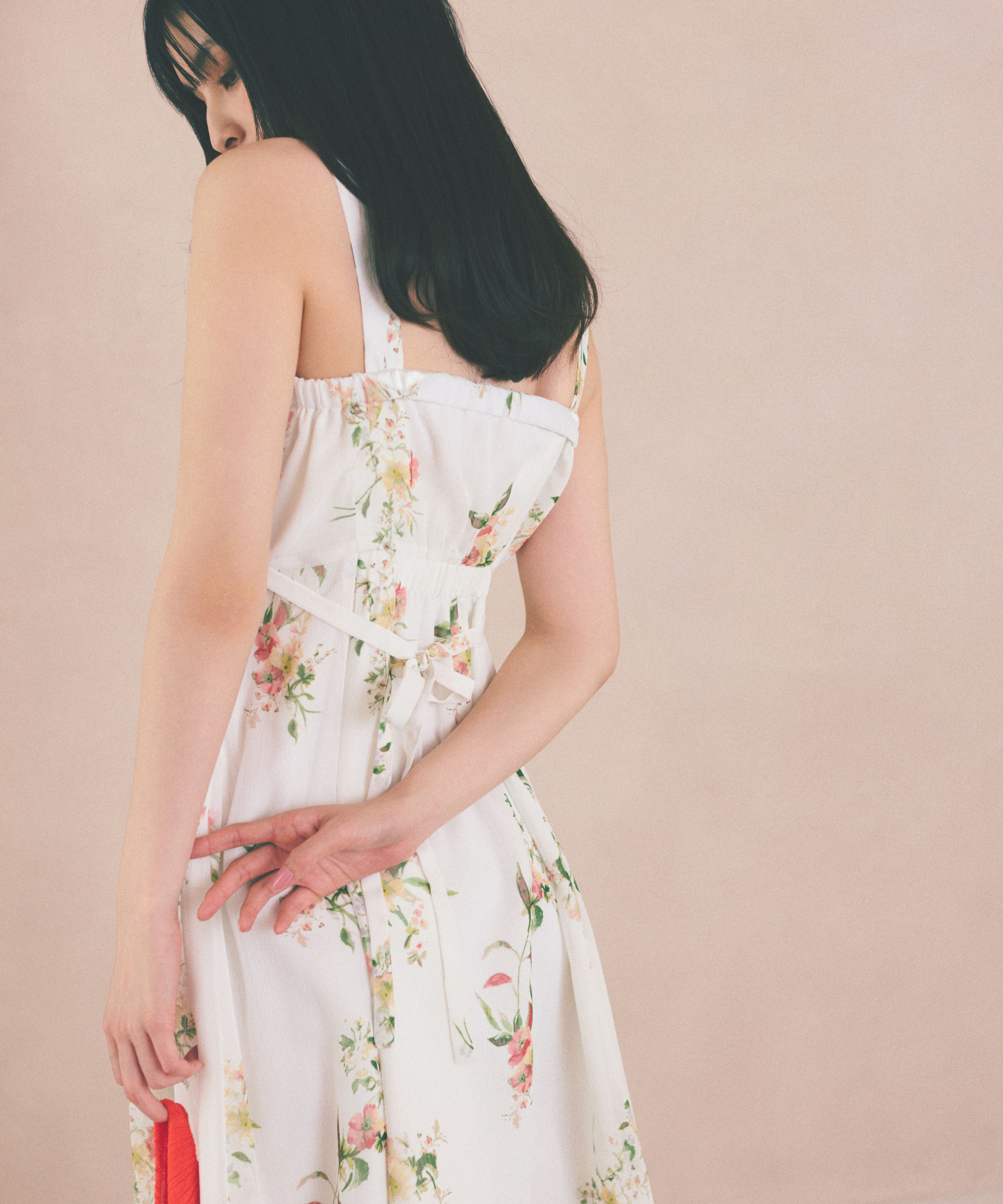 PROPORTION BODY DRESSING「＜青島心さん着用＞ボタニカル花柄キャミワンピース」|ワンピース|
