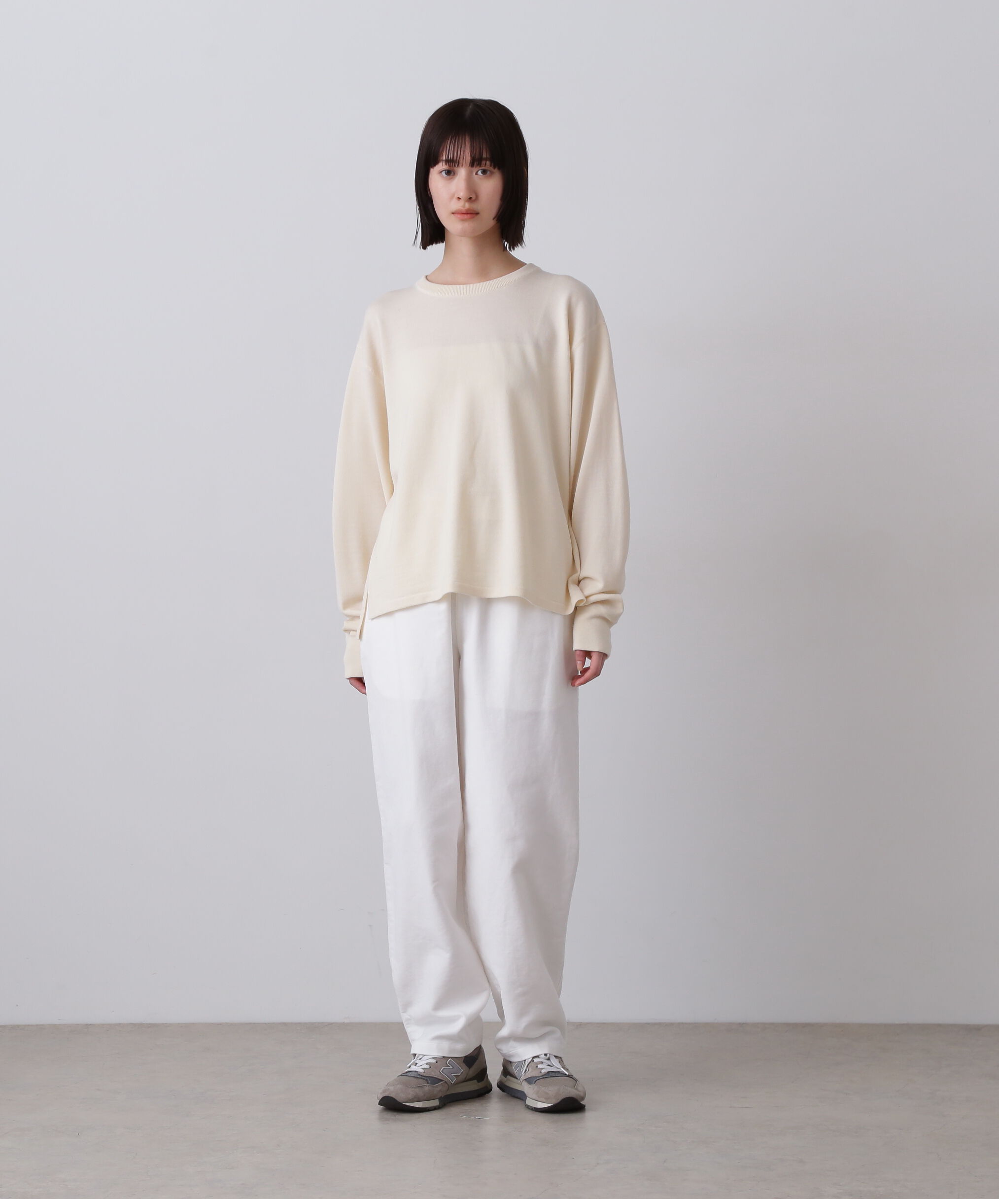 YLEVE 「Ｙ / NONMULESING WOOL KN PULL OVER」|ニット・セーター|