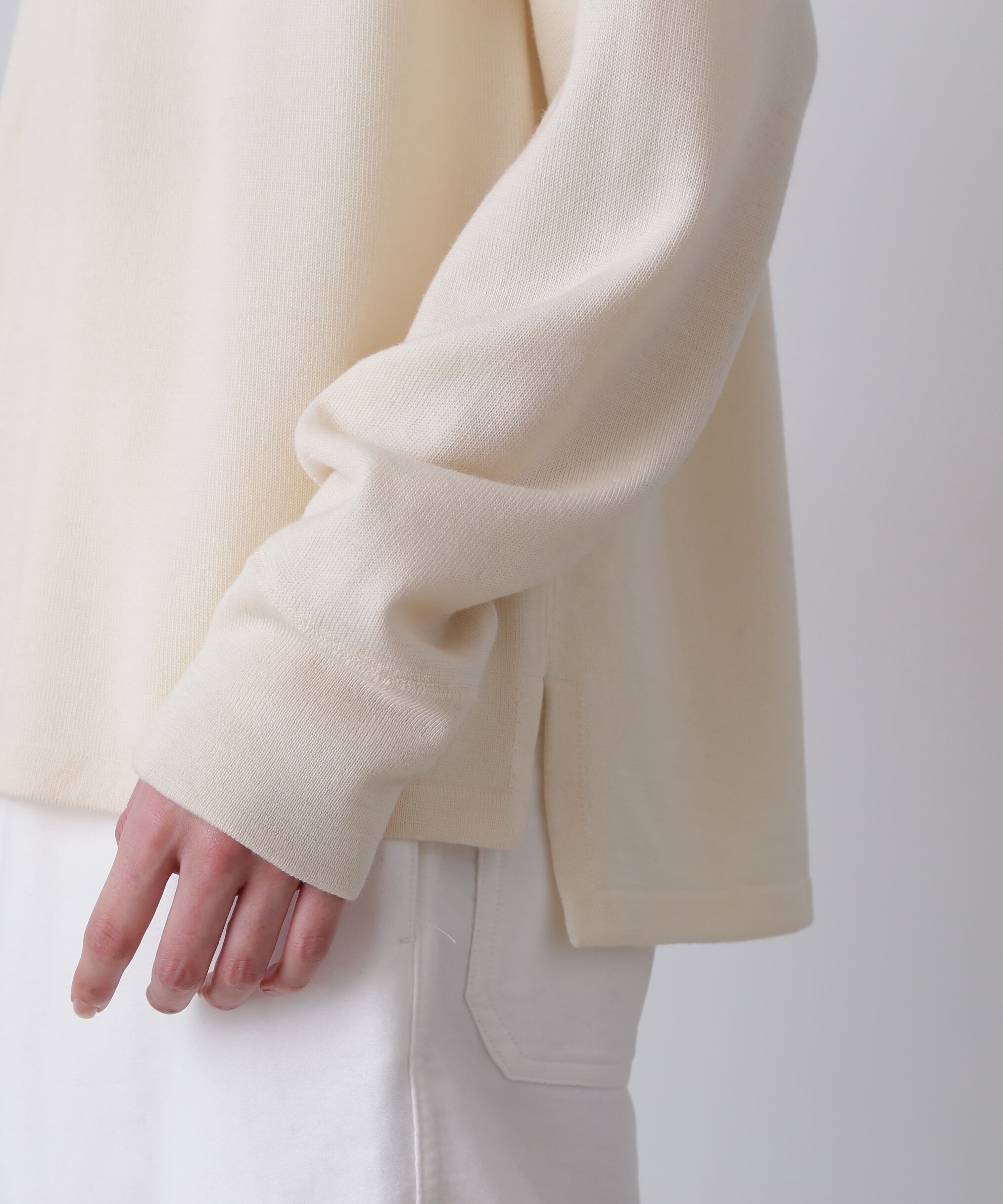 YLEVE 「Ｙ / NONMULESING WOOL KN PULL OVER」|ニット・セーター|